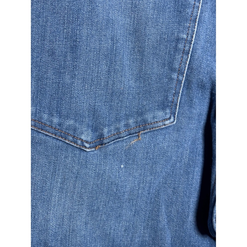 Madewell Roadtripper Jeggings High Rise Skinny Jeans Medium Wash Ankle Zip 30 - Picture 6 of 8